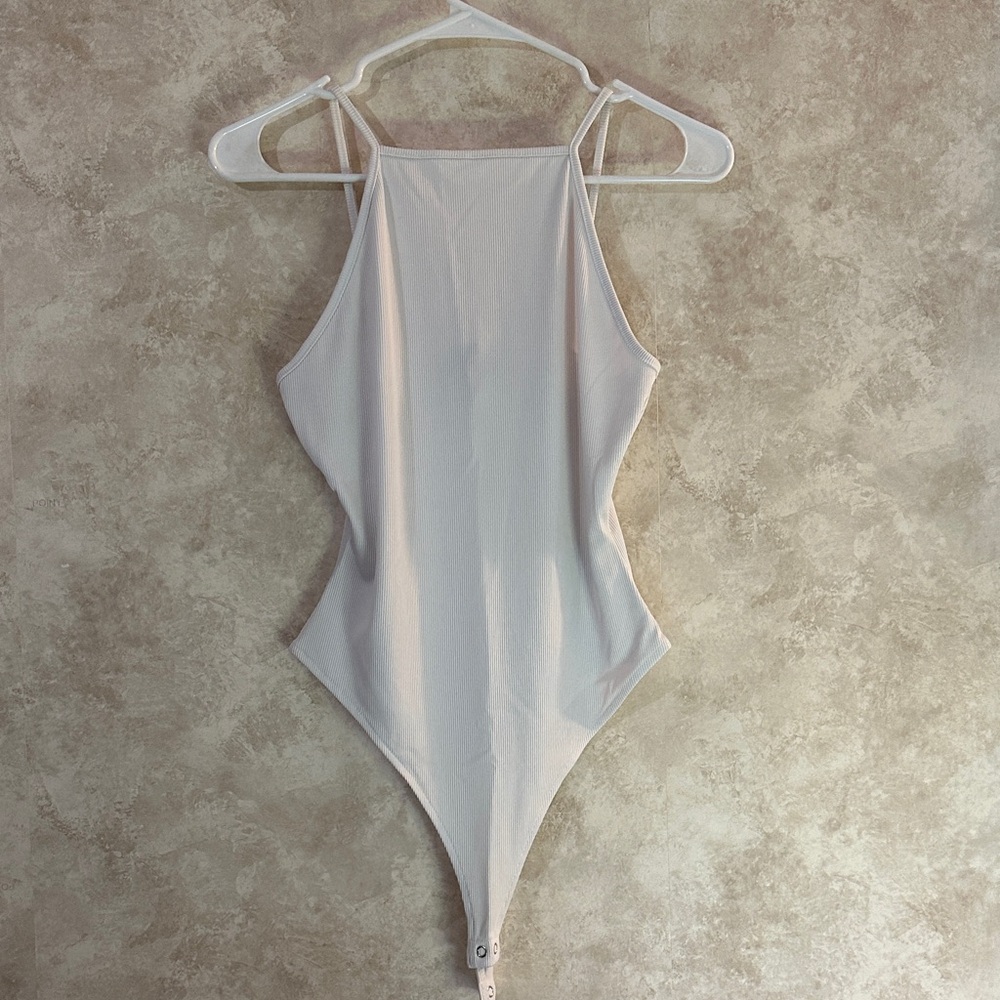 Forever 21 Cream Bodysuit
